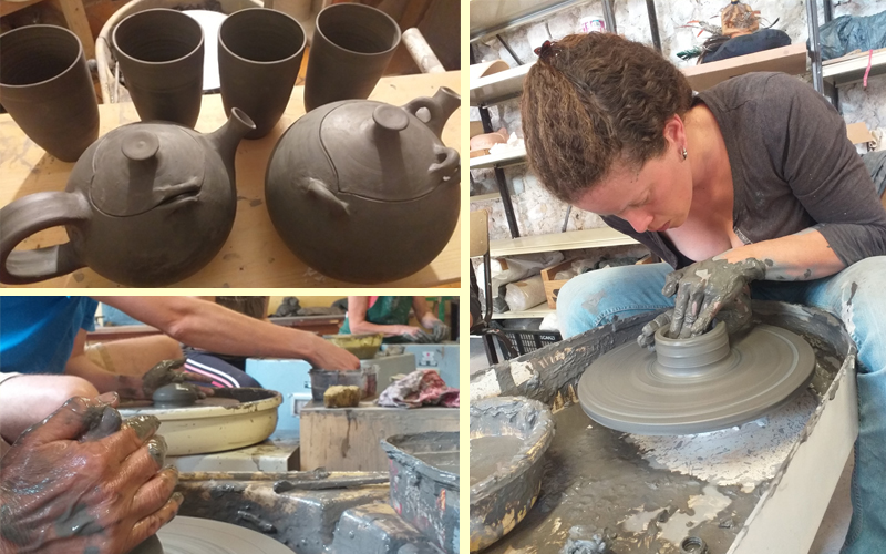 Stages et cours de poterie, modelage, sculpture à l'Atelier LudoTerre -  VILLERS-SUR-MER